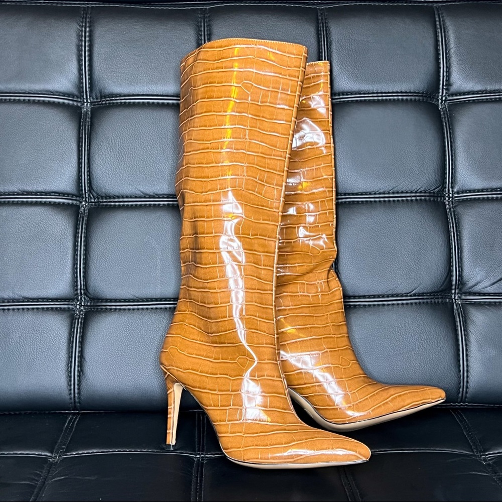 Missguided Croc Style Boots